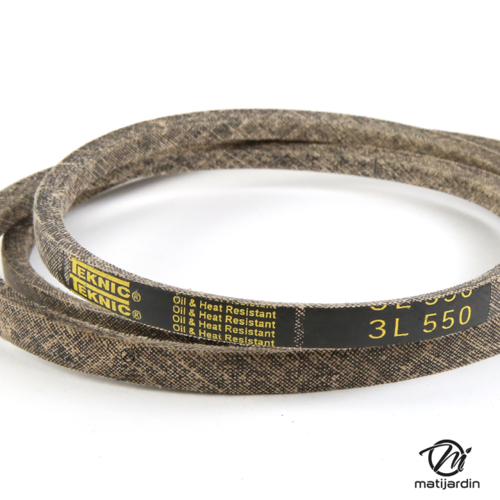 Courroie tondeuse Teknic 3L550 Kevlar Trapézoïdale - 9,5 mm x 1397 mm