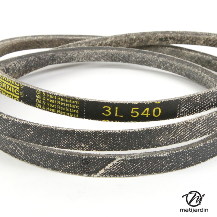 Courroie tondeuse Teknic 3L540 Kevlar Trapézoïdale - 9,5 mm x 1372 mm