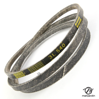 Courroie tondeuse Teknic 3L540 Kevlar Trapézoïdale - 9,5 mm x 1372 mm