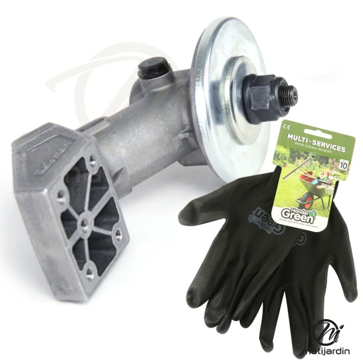 Renvoi angle pour Stihl FS80, FS85, FS120 + gants multi-services