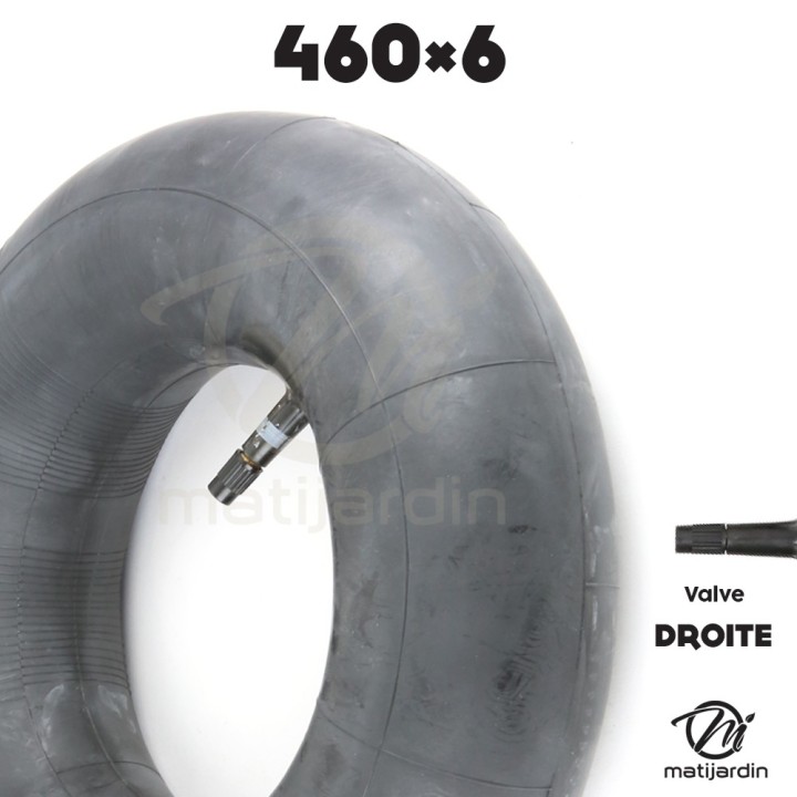 Chambre à air 400 x 6 droite + Anticrevaison SharkOil OKO 500 ml