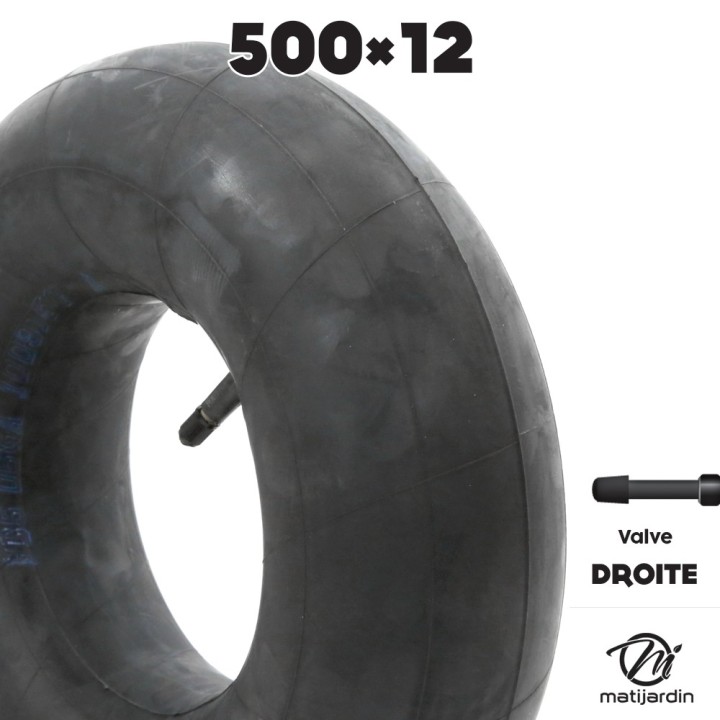 Chambre à air 500 x 12 droite + Anticrevaison SharkOil OKO 500 ml