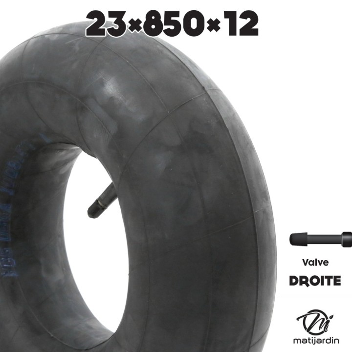 Chambre à air 23 x 850 x 12 droite + Anticrevaison SharkOil OKO 500 ml