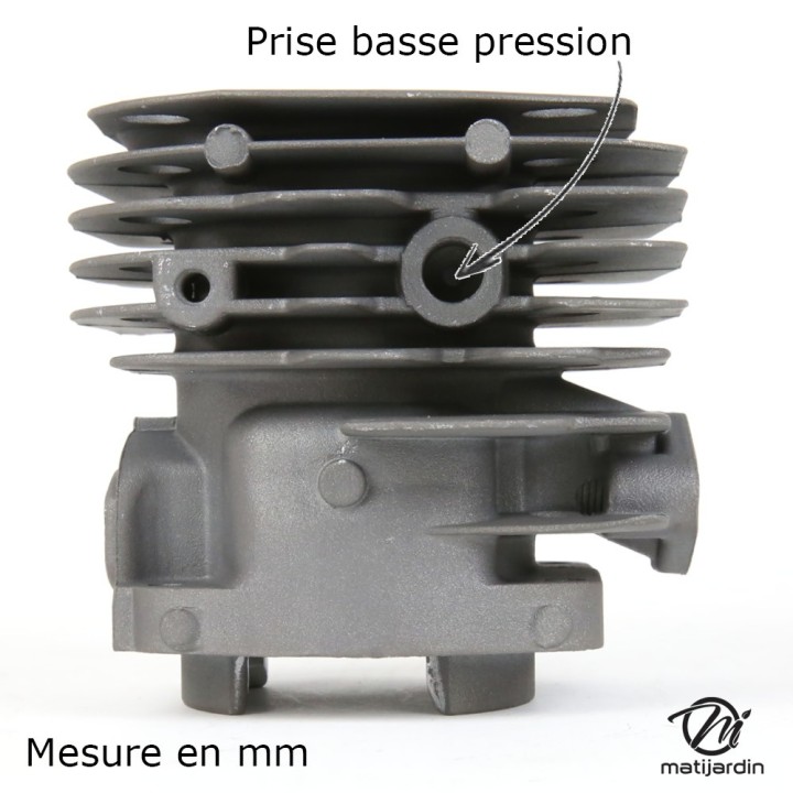 Cylindre piston pour tronçonneuse Husqvarna 365. Ø 48 mm