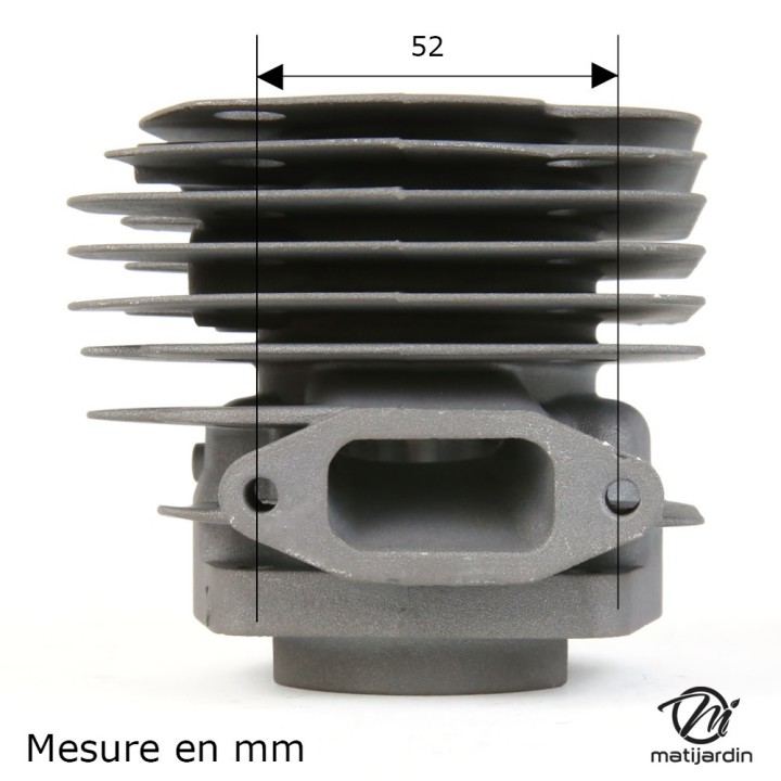 Cylindre piston pour tronçonneuse Husqvarna 365. Ø 48 mm
