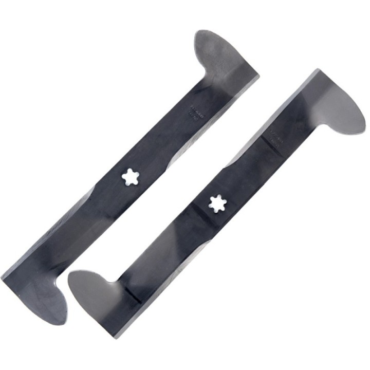 Lame pour AYP/Roper, Bernard loisirs, Husqvarna, Jonsered coupe 46 cm. La paire gauche/droite