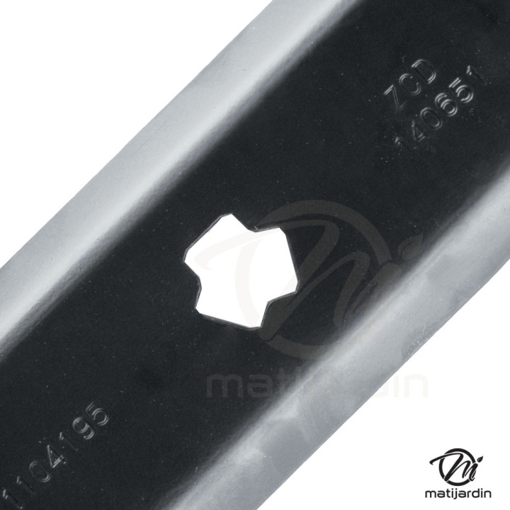 Lame pour MTD coupe 54 cm. La paire gauche/droite