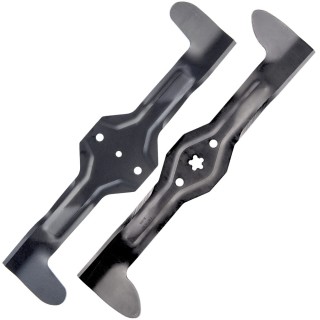 Lame pour AYP/Roper, Bernard loisirs, Husqvarna, Jonsered coupe 54,3 cm. La paire coupe à droite