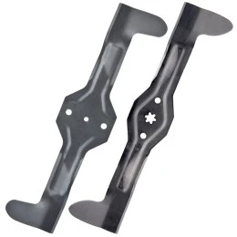 Lame pour AYP/Roper, Bernard loisirs, Husqvarna, Jonsered coupe 54,3 cm. La paire coupe à gauche