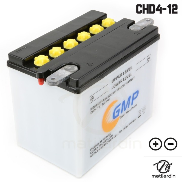 Batterie tondeuse. CHD4-12 + acide