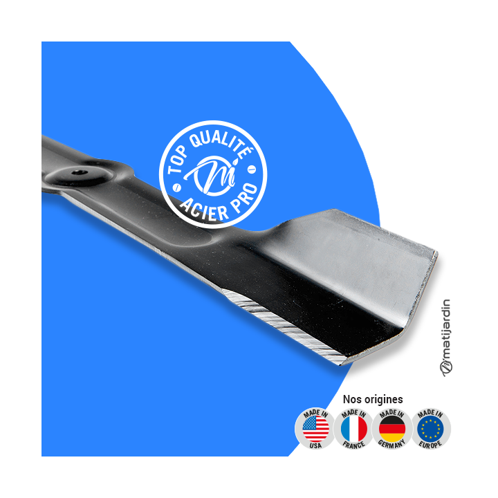 Lame tondeuse pour Noma/AMF A4016-030. N° 303065. Coupe 51,5 cm