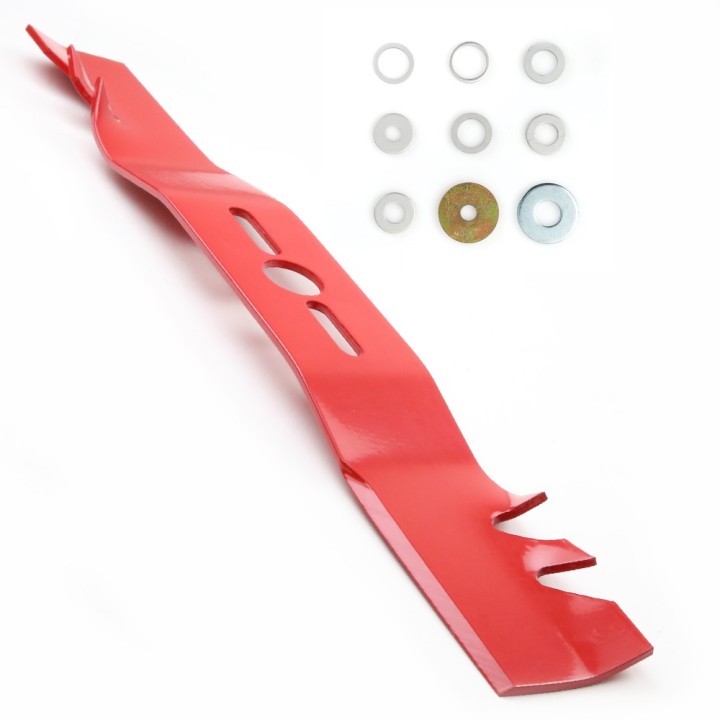 Lame tondeuse universelle mulching Oregon galbée. 45,1 cm