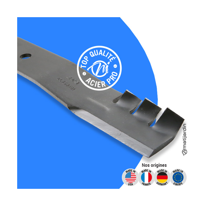 Lame de tondeuse pour Husqvarna coupe 53,3 cm