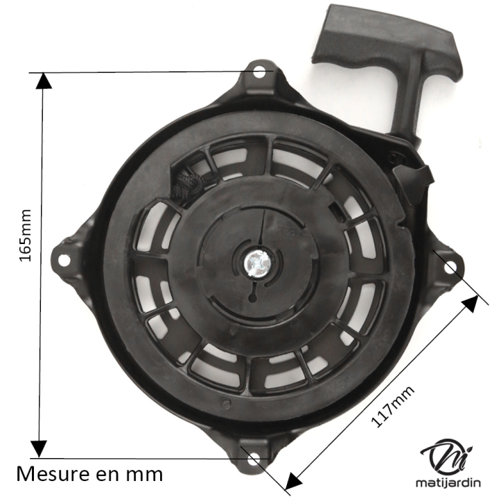 Lanceur pour moteur Briggs & Stratton . N° origine 497680
