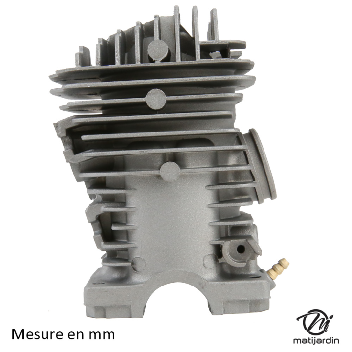Cylindre piston adaptable pour tronçonneuse Stihl MS390. Diamètre 49 mm