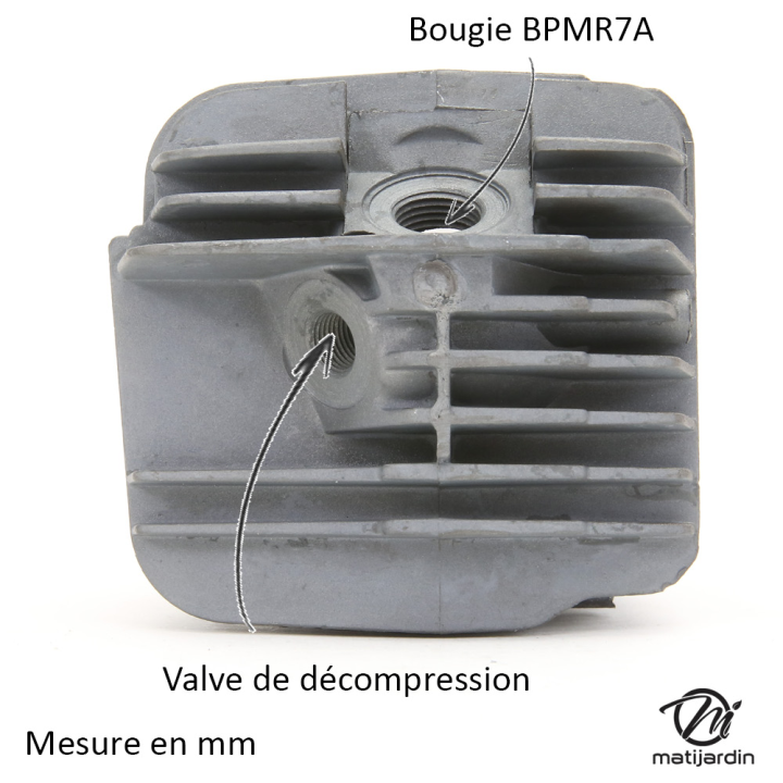 Cylindre piston adaptable pour tronçonneuse Stihl MS390. Diamètre 49 mm