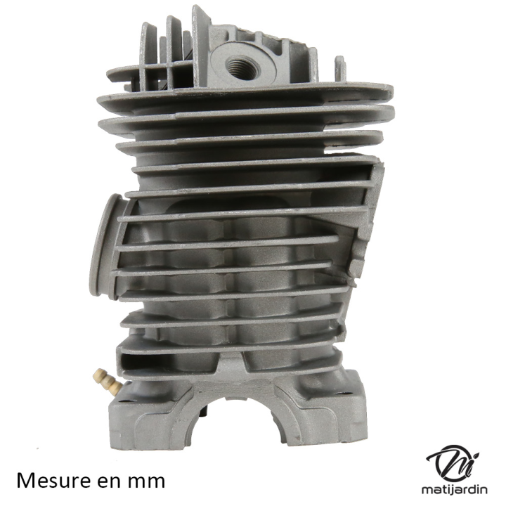 Cylindre piston adaptable pour tronçonneuse Stihl MS390. Diamètre 49 mm
