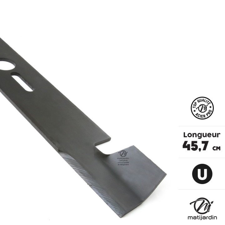 Lame tondeuse universelle soufflante 1er Prix. Coupe 45,7 cm