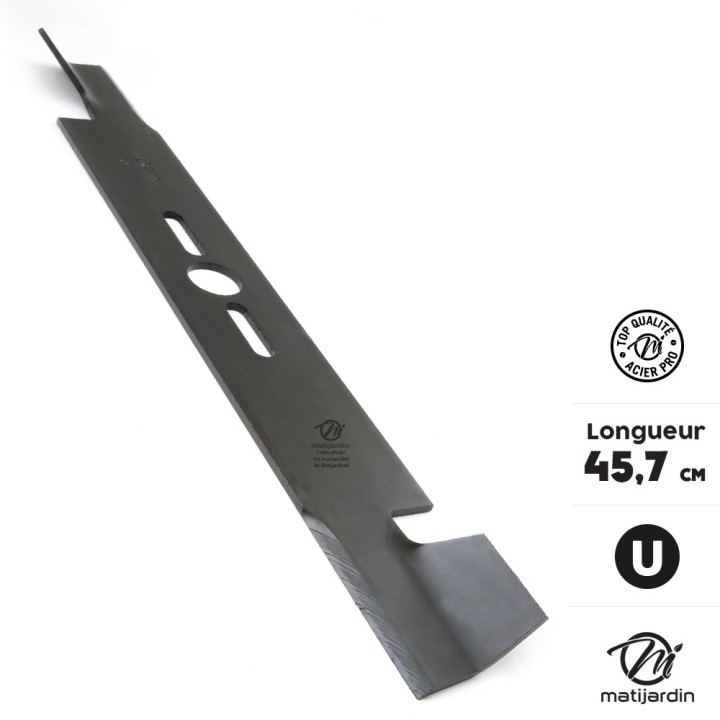 Lame tondeuse universelle soufflante 1er Prix. Coupe 45,7 cm