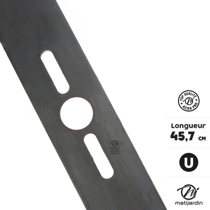 Lame tondeuse universelle soufflante 1er Prix. Coupe 45,7 cm