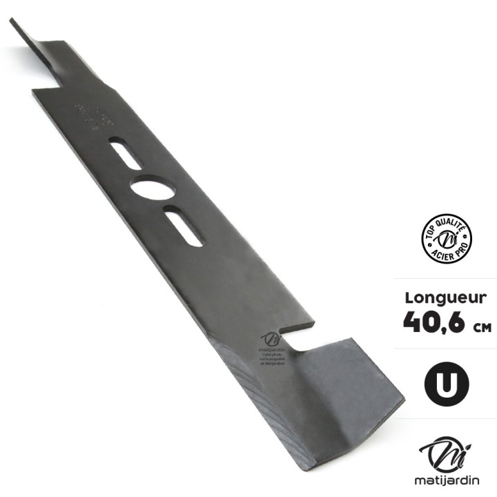 Lame tondeuse universelle soufflante 1er Prix. Coupe 40,6 cm