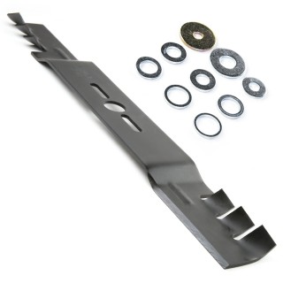 Lame tondeuse universelle mulching galbée Rotary Premium. Coupe 53,3 cm