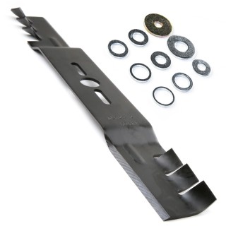 Lame tondeuse universelle mulching galbée Rotary Premium. Coupe 50,8 cm