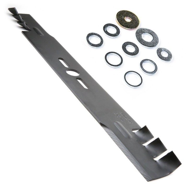 Lame tondeuse universelle mulching Rotary Premium. Coupe 55,8 cm