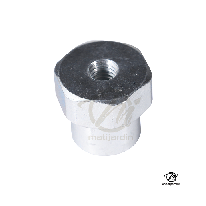 Adaptateur pour tête débroussailleuse Easy Work Ø 109 mm Tecomec. Femelle. Ø 8x1,25. Pas à droite.