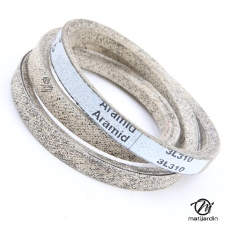 Courroie tondeuse 3L310 prix éco, Kevlar Trapézoïdale 9,5 mm x 787 mm