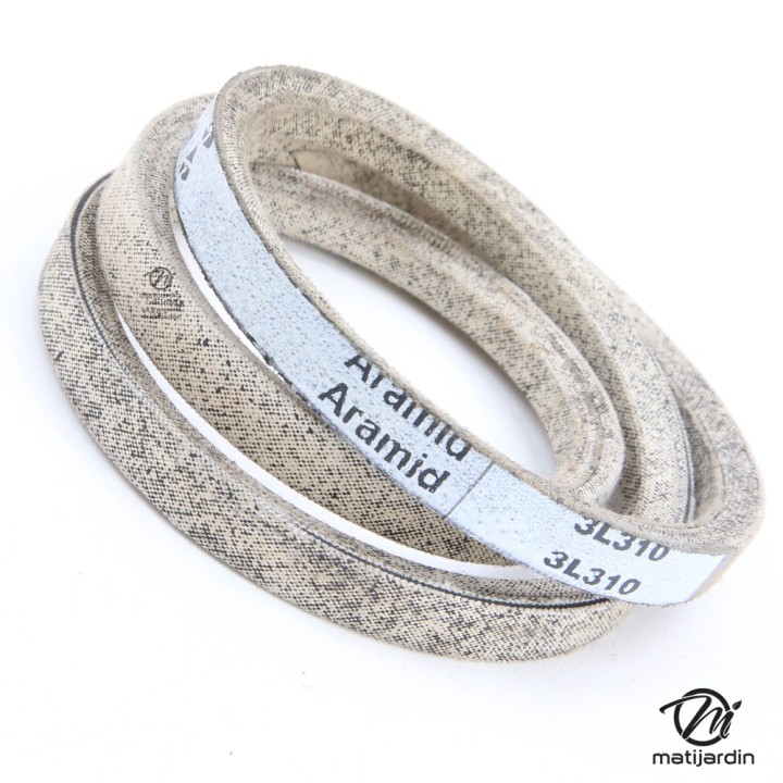 Courroie tondeuse 3L310 prix éco, Kevlar Trapézoïdale 9,5 mm x 787 mm