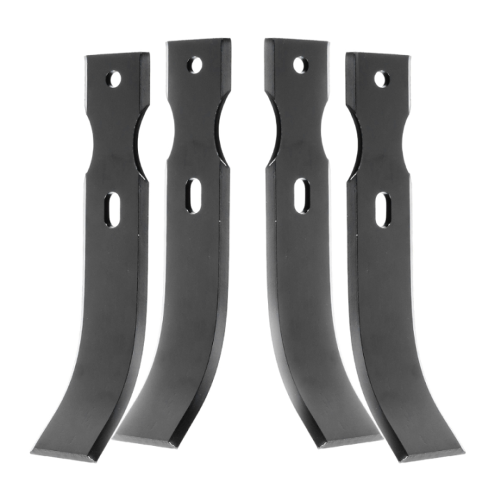 Outils, couteaux de fraises universels reversibles. Type bineur large. Longueur : 210 mm