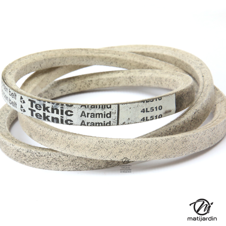 Courroie tondeuse Teknic 4L51 Kevlar Trapézoïdale - 12,7 mm x 1295 mm