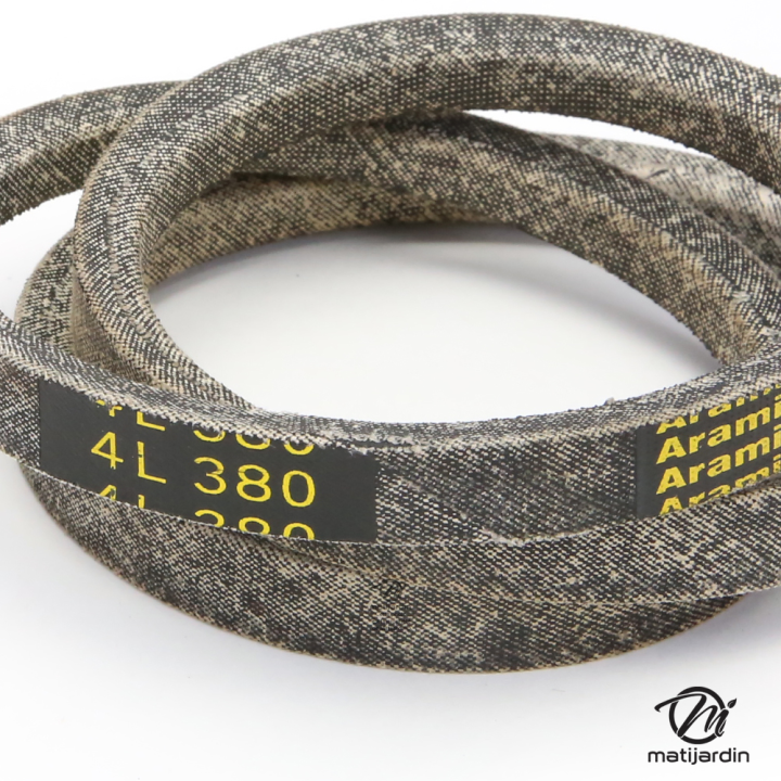 Courroie tondeuse Teknic 4L38 Kevlar Trapézoïdale - 12,7 mm x 965 mm