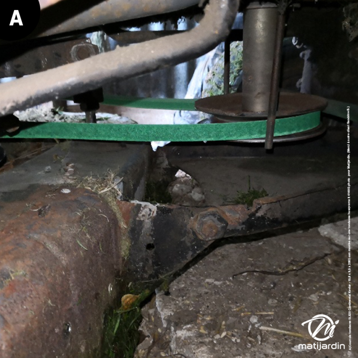 Courroie tondeuse 5L820 Continental Kevlar - 15,8 x 9,5 x 2083  mm