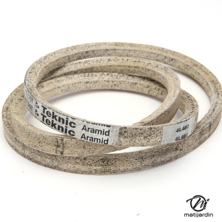 Courroie tondeuse Teknic 4L48 Kevlar Trapézoïdale - 12,7 mm x 1219 mm