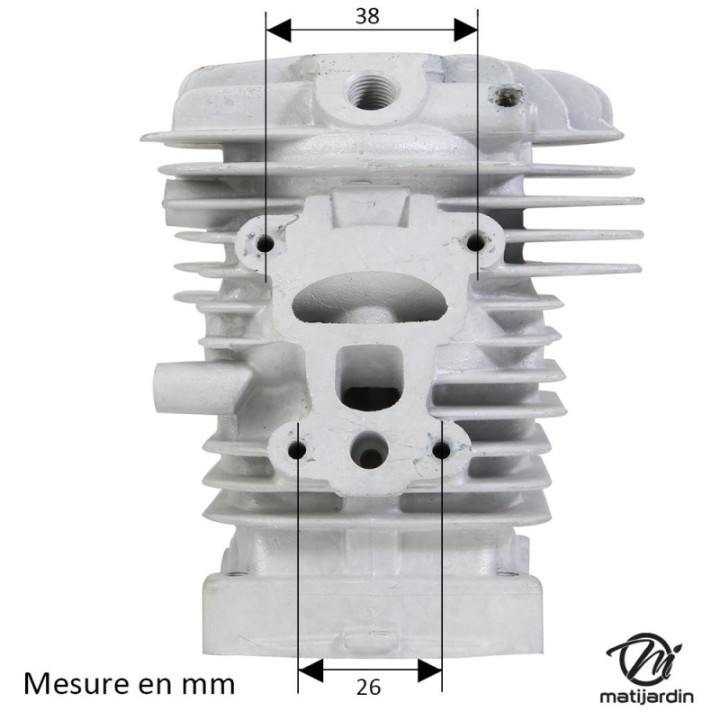 Cylindre piston pour tronçonneuse Stihl MS211, MS211C