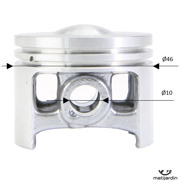 Cylindre piston pour tronçonneuse Stihl 028AV 028 AV Super