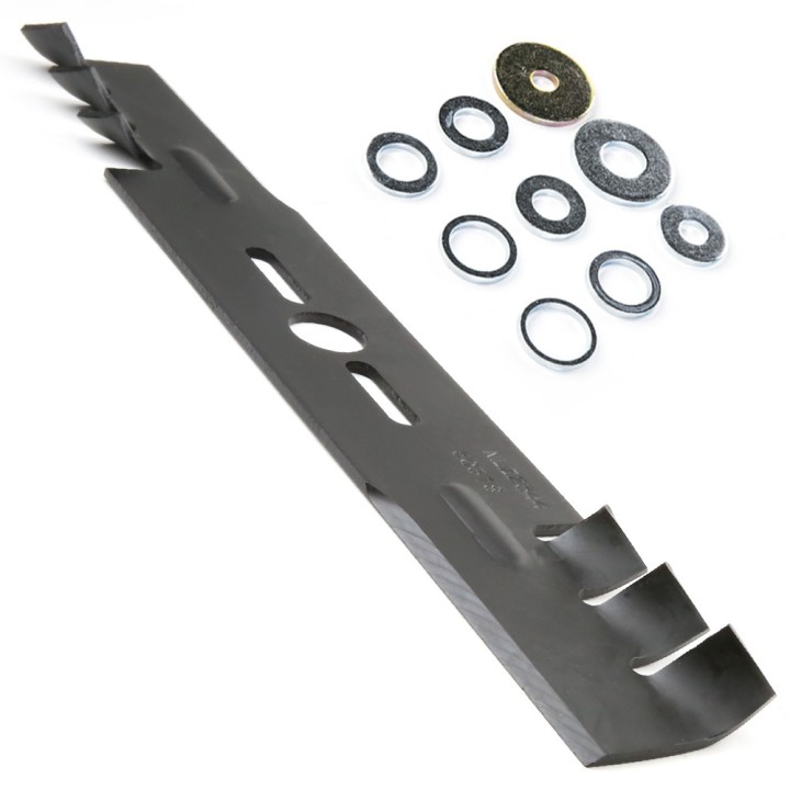 Lame tondeuse universelle mulching Rotary Premium. Coupe 43,2 cm