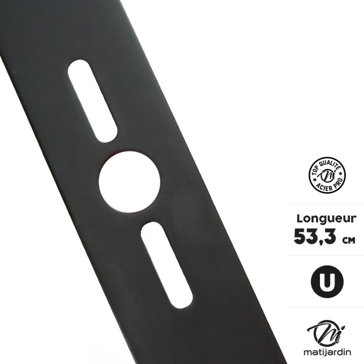 Lame tondeuse universelle galbée 1er prix. Coupe 53,3 cm