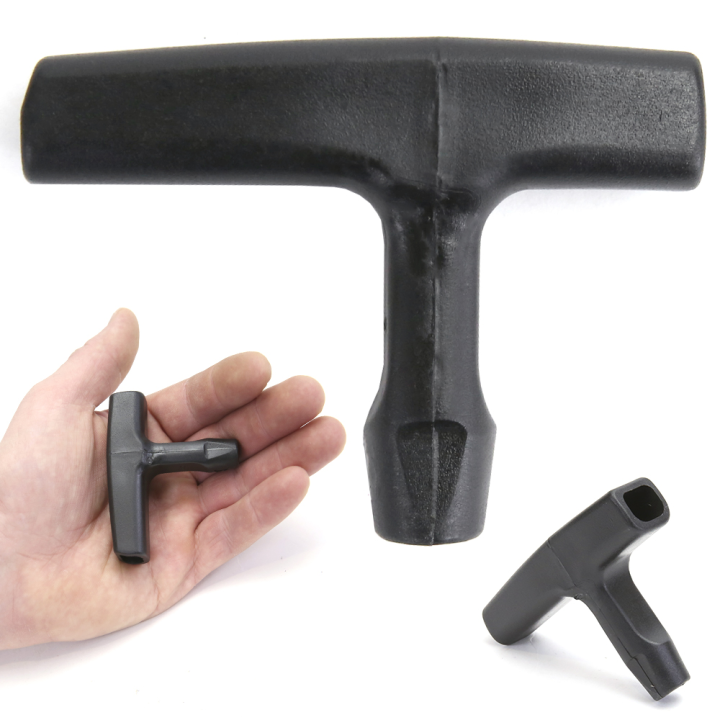 Corde de lanceur nylon Ø 3 mm x 2 m cordon 16 fuseaux