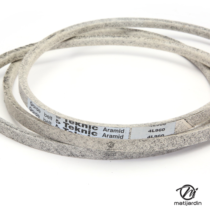 Courroie tondeuse Teknic 4L96 Kevlar Trapézoïdale - 12,7 mm x 2438 mm