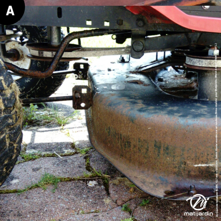 Courroie tondeuse Teknic 4L88 Kevlar Trapézoïdale - 12,7 mm x 2235 mm