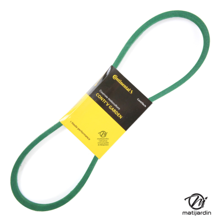 Courroie tondeuse 4L380 Continental Kevlar - 12,7 x 7,2 x 965  mm