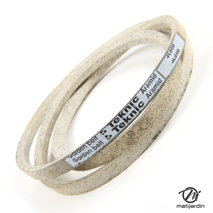 Courroie tondeuse Teknic 4L65 Kevlar Trapézoïdale - 12,7 mm x 1651 mm