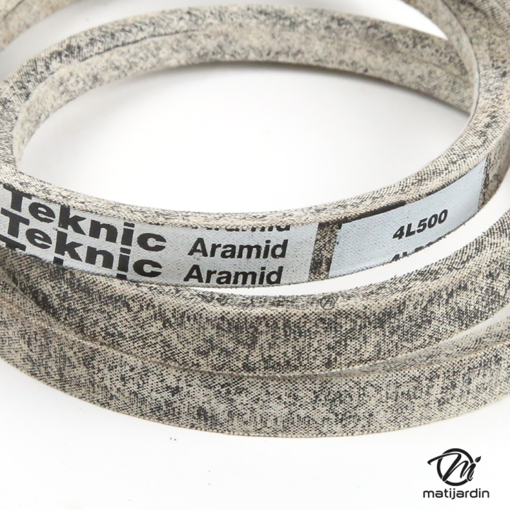 Courroie tondeuse Teknic 4L500 Kevlar Trapézoïdale - 12,7 mm x 1270 mm