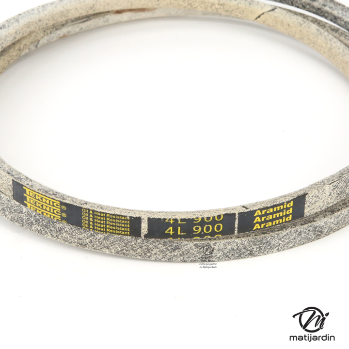 Courroie tondeuse Teknic 4L90 Kevlar Trapézoïdale - 12,7 mm x 2286 mm