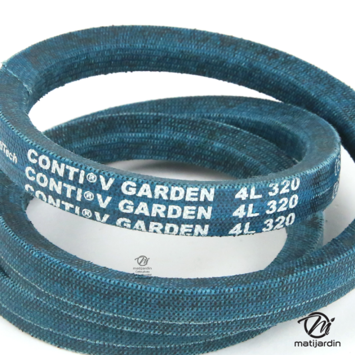 Courroie tondeuse 4L320 Continental Kevlar - 12,7 x 7,2 x 813  mm