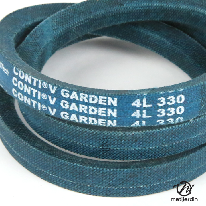 Courroie tondeuse 4L330 Continental Kevlar - 12,7 x 7,2 x 838  mm