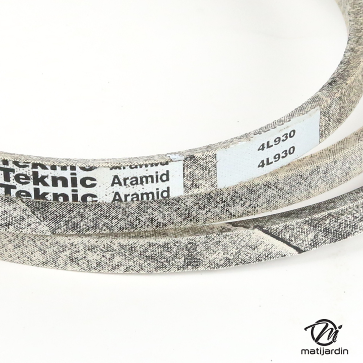 Courroie tondeuse Teknic 4L93 Kevlar Trapézoïdale - 12,7 mm x 2362 mm